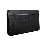 [プレックス] フォーマルバッグ メンズ 黒 慶弔両用 冠婚葬祭 入学式 卒業式 角シボ クラッチ 軽量 マチ有り