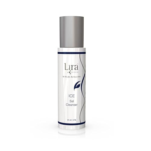 Lira Clinical Ice Sal Cleanser - Jabón facial refrescante de 6 onzas líquidas para piel grasa y piel propensa al acné, con ácido salicílico