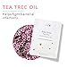 100% PURE Anti Acne Sheet Face Mask Clarifying Facial Skincare Detoxify & Calm Breakouts & Irritated Skin Soothing Natural Boost & Deep Pore Cleanse for Women & Men - 1 Mask