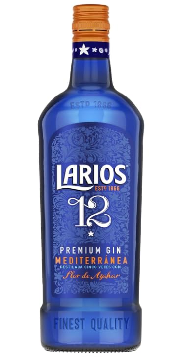 Larios 12 Ginebra Premium Mediterránea 70cl -Mysecretwine-