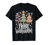 Merry Christmas Weihnachtsbaum Fun Weihnachtsshirt