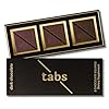 Tabs Dark Chocolate Squares (1 Box) - 60% Cocoa with Epimedium and Maca Root - Vegetarian and Gluten-Free