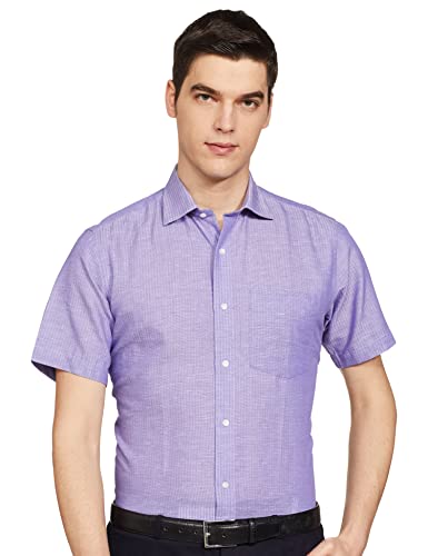 Image of Van Heusen Men's Solid Regular Fit Formal Shirt