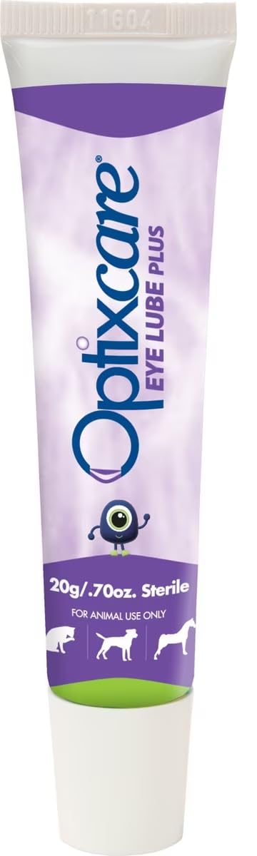 Optixcare - Lubricante para ojos + hialurón (20 g)