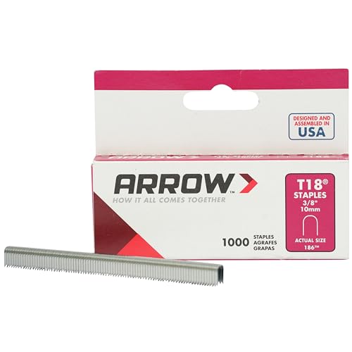 Grapas Arrow con puntas divergentes para máxima resistencia en madera