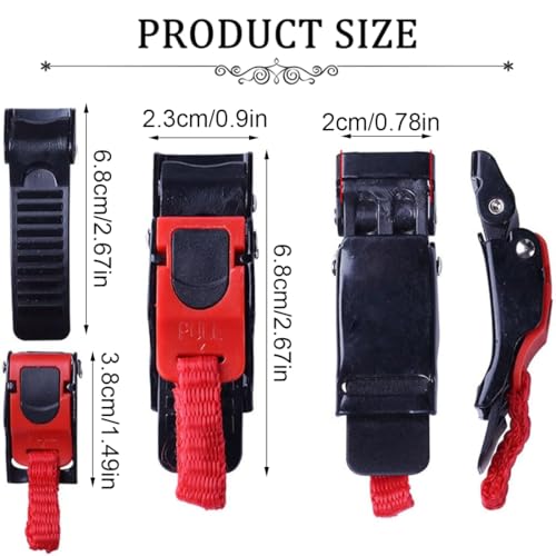WBZOWRB 2 Stück Verstellbare Helmschnalle, fahrradhelm verschluss,Schnellverschluss-Helmschnalle, Helm-Clip-Schnalle, um stabil zu bleiben, Clip-Verschluss,fahrradhelm ersatzteile
