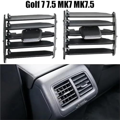 Rejilla ventilación trasera para VW Golf MK7: solucione el aire acondicionado atascado 4