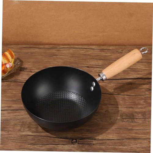 Wok tradicional de hierro antiadherente para cocción miniatura 5