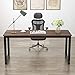 Tribesigns Computer Desk, 63 inch Large Office Desk Computer Table Study Writing Desk Workstation for Home Office, Rustic Brown