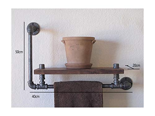 Estante de pared para el hogar que transforma tu salón con decoraciones de pared vintage 2