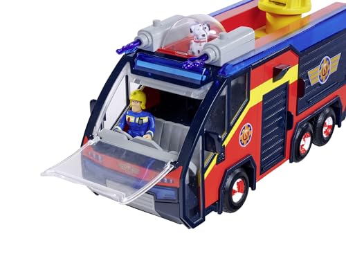 Camión de bomberos Sam con flechas de agua y efectos de luz interactivos Simba 4