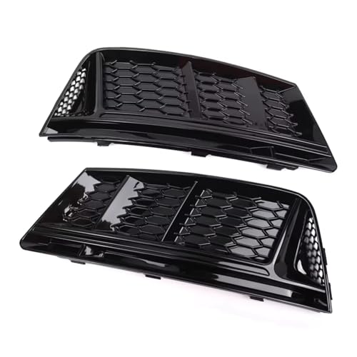 Grilles phares antibrouillard pour A4 B9 2016-2019 enjoliveur de style premium