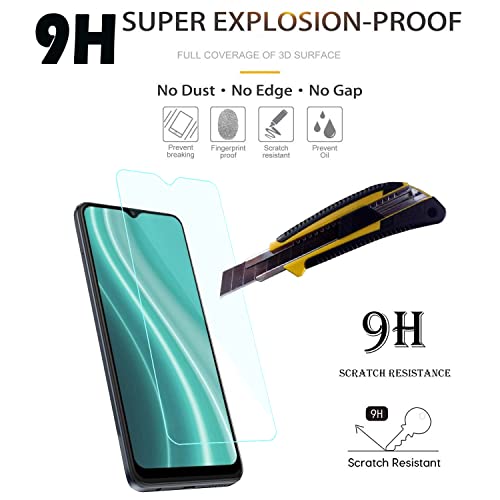 Tuxiwei For Boost Celero5G SC Glass Screen Protector Tempered [ 2-Pack ], HD Anti-fingerprint Celero 5G SC 6.60