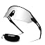 004 Black | White Mirrored Lens