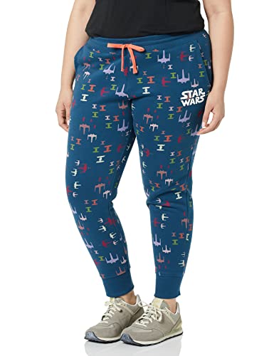 Image of Amazon Essentials Disney | Marvel | Star Wars Women's French Terry Fleece Jogger Sweatpants