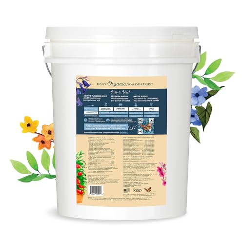 Image of Organic Plant Magic Fertilizer & Plant Food for Gardens & House Plants 20lb | Makes 1,280+ Gal of Organic Water Soluble Fertilizer for Plant Growth use on Vegetables Flowers Gardens & Indoor House Plants