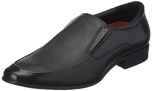 Hush Puppies Mens Theodore Slip-ON Formal Shoes (8546195_Black_7 UK) (B0CQ2C7ZNW) Amazon Price History, Amazon Price Tracker