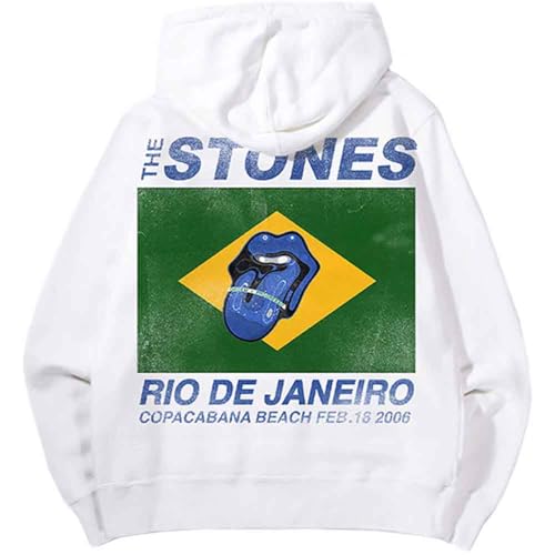 Sweat-shirt à capuche Rolling Stones idéal pour vos soirées de concerts
