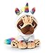 Produktbild Pugsley Keel Toys SD2495 14cm Rainbow (White)
