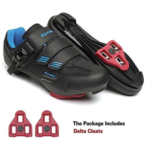 Image of Unisex Cycling Shoes Compatible with Peloton Bike Shoes Indoor Clip in Peleton Road Bike Riding Racing Biking Shoes with Delta Cleats for Mens Womens Indoor Outdoor Bike Pedal
