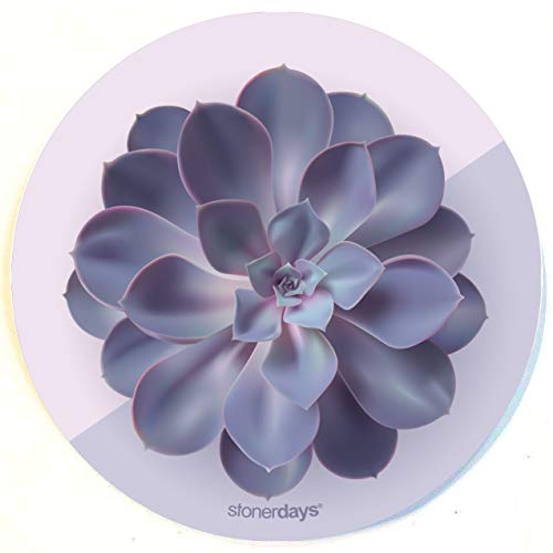 Succulent Purps Dab Mat - StonerDays Apparel - Mousepad Style Dab Mat | Dab Pad | Rig Mat | Dab Mat