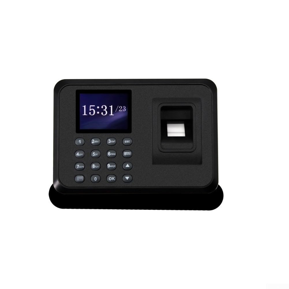 Sistema biometrico di misurazione del tempo con impronta digitale e password, T710 Attendance Machine fino a 1000 utenti, rapporti Excel, multilingue