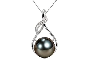 Timeless Treasures: Exquisite Tahitian Black Pearl Necklace for Weddings, Anniversaries, and Special Occasions