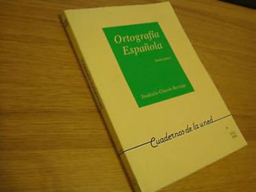 Portada de Ortografía española
