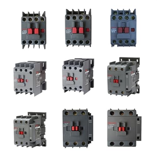 Contacteur CA bobine 24V pour commande d'automatisme et fixation rail DIN - 6