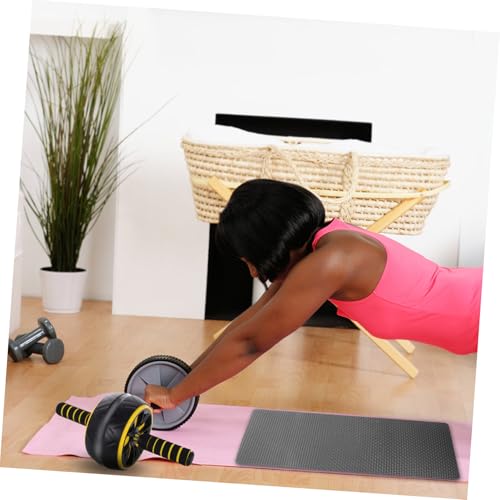Mipcase Rueda Abdominal de Ejercicio con Rodilleras para Entrenamiento de Core 7