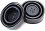 iJDMTOY (2) Universal Sealed Rubber Housing Caps Compatible With Headlight Install Xenon Headlight Kit, LED Headlights Bulbs, Aftermarket Headlamp Retrofit, etc