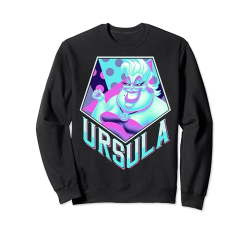 Sweat Ursula Disney Pop Art en coton pour fan de La Petite Sirène