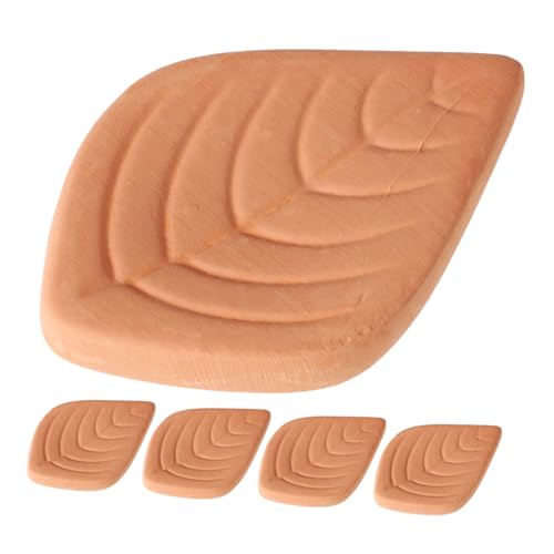 VALICLUD 5 piezas Discos Terracota para Suavizar Azúcar Morena Reutilizables Accesorios Prácticos para Almacenamiento de Alimentos Portátiles y Compactos Mantienen Azúcar y Húmeda Cocina