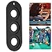 Cue Joint Protector Holder, Billboard Protect Clamp Clip Pool Stick Billiard Aluminium Alloy Table Protection Accessory 3 Holes Buckle Avoid Mistaking Billiards Training Convenient Snooker Storage