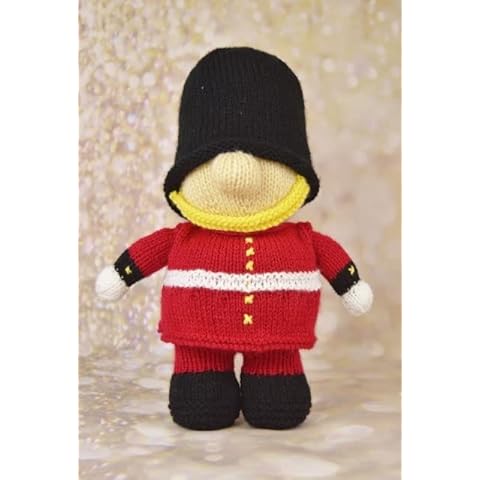 Knitting Pattern Leaflet for King's Guard from Knitting by Post Doll Soft Toy A5 Leaflet Cover