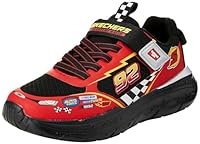 Skechers Infants Skech Tracks Sneaker, Black/Red, US 5 Infant
