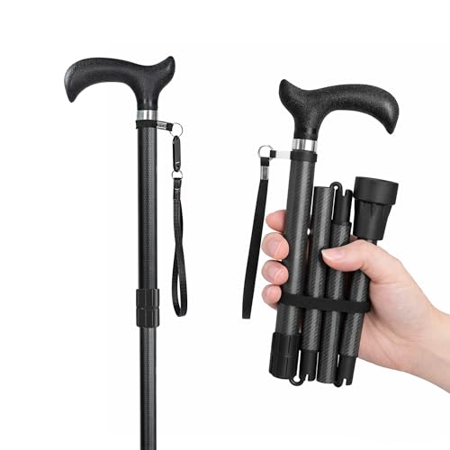 Intercare Gehstock, faltbarer Gehstock für Damen und Herren...