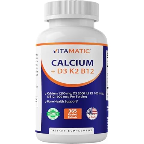 Vitamatic Calcium Supplement 1200mg Cover