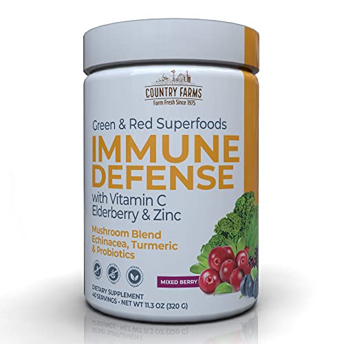 COUNTRY FARMS Immune Defense Superfoods Drink Mix, Supports Immune