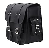 Satteltasche „Frisco“ 36 Liter + Halterung linke Seite. Passend für alle HD Softail (1984-2021) & Cruiser (2022-)