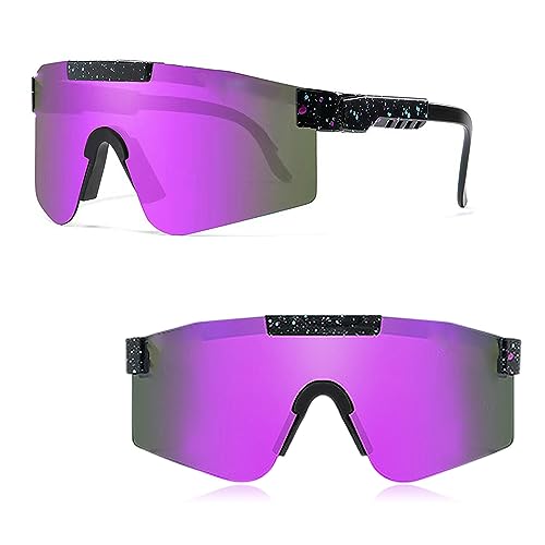 2 Stück Sport Sonnenbrillen Polarisiert | UV400 Schutz | Für Radfahren & Outdoor