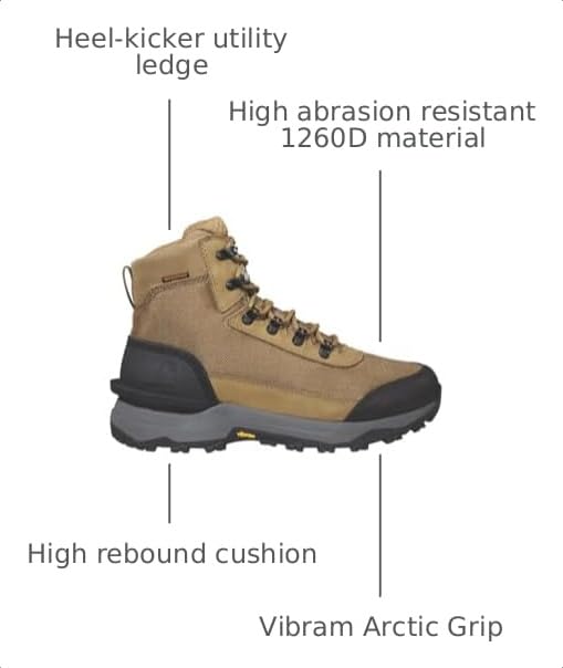 Image of Carhartt Footwear FP5072M Waterproof 6-Inch Hiker Boot
