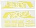 Ecoshirt 5M-MC6D-KGRC Autocollants Fourche Rockshox Reba 2016 AM33, Jaune, 73,6 cm.