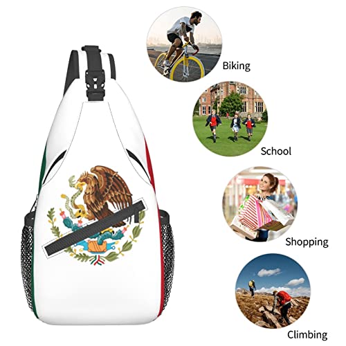 Mochila Sling Unisex Color Negro miniatura 7