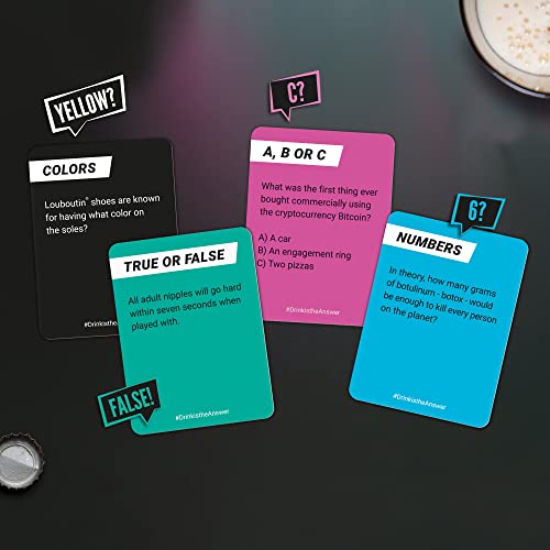 Bubblegum Stuff Drink Is The Answer, Trivia Game, Drinking Game, Party Game, Pour Answers, Score Points, Drink Shots - Image 4