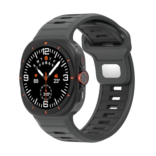 Bracelet sport en silicone Galaxy Watch Ultra 47 mm boucle souple