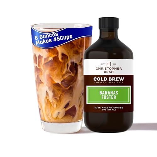 Christopher Bean Hand Crafted Bananas Foster Flavored Coffee - Unsweetened