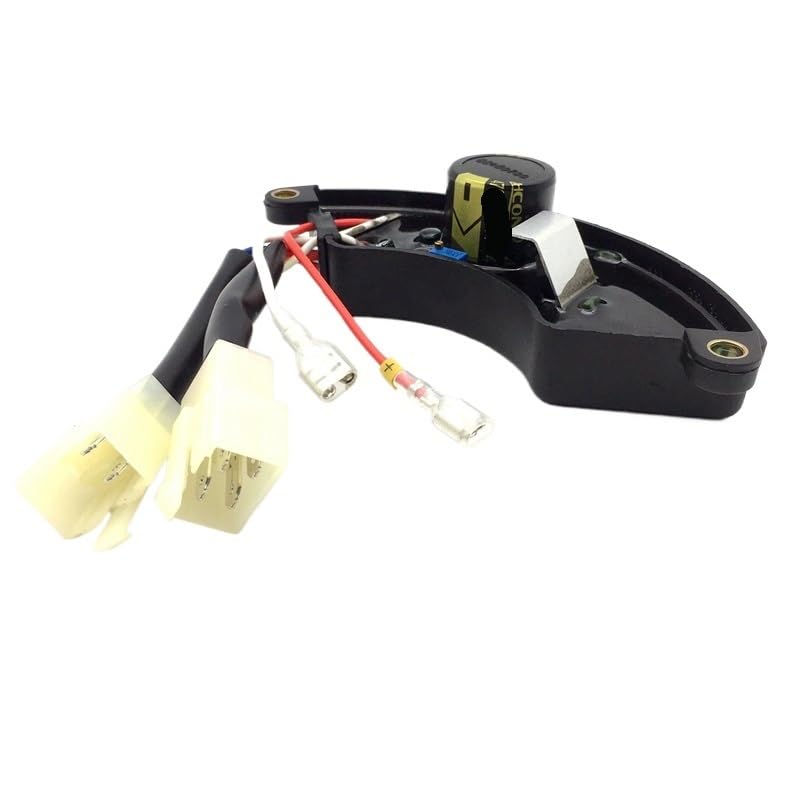 FILWY Regulador de Voltaje automático AVR de 8kW Regulador de una Sola Fase 6 Alambre trifásico 8 450V 470UF Compatible con Modelos T308A T308A(T308A)