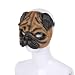 LOVIVER Mops-Maske, Maske, Cosplay-Kostüm, Zubehör, Herren und Damen, verkleiden, Maskerade-Maske, Halloween-Maske für Party, Karneval