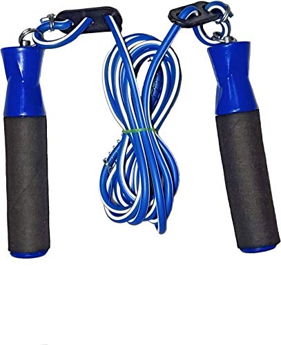 CF Sports Adjustable Jump Rope with Bearing for Men, Women, Weight Loss, Kids, Girls, Children, Adult - Best in Fitness, Sports, Exercise, Workout (Adjustable) (Blue) (B08DHNXK5J) Amazon Price History, Amazon Price Tracker